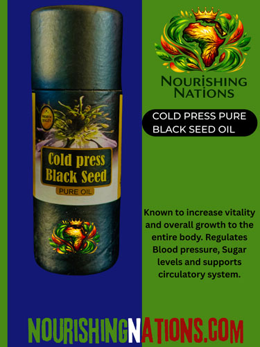 Cold Press Ethiopian 100% Pure Black Seed Oil